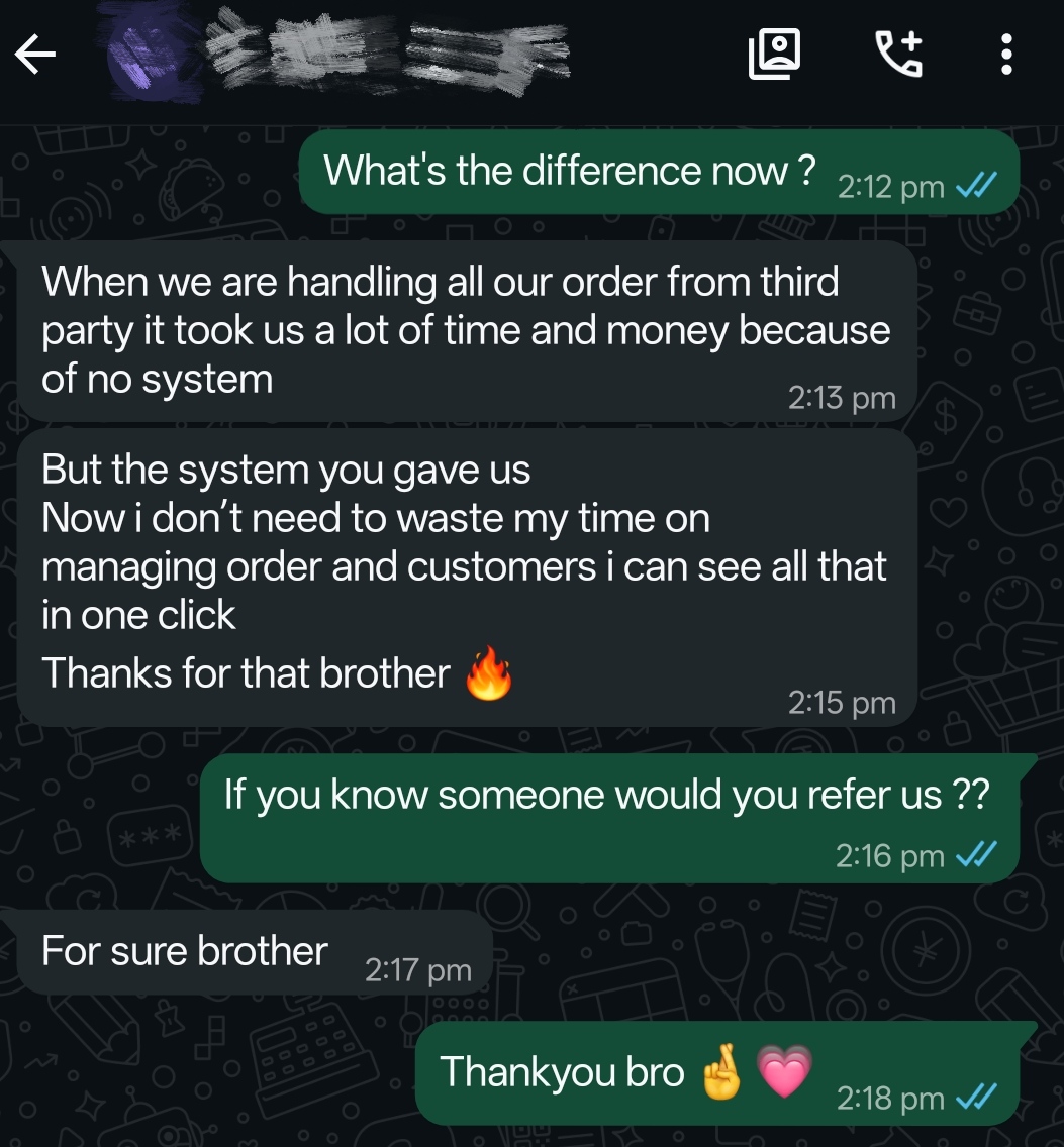 Client Testimonial